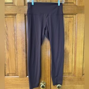 🍋 LULULEMON Wunder Under Leggings High Waist Size 10 Vintage Grape